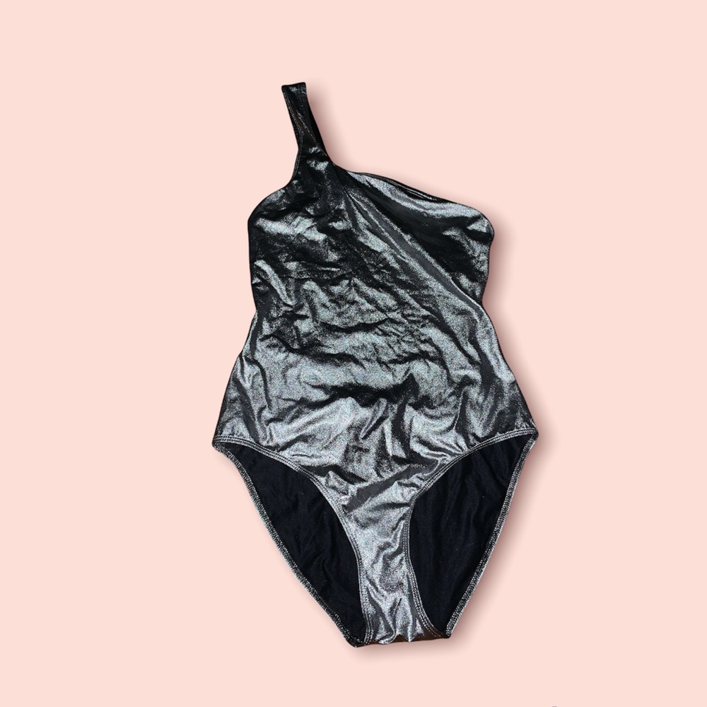 Isabel marant one shoulder cut out one piece swim suit